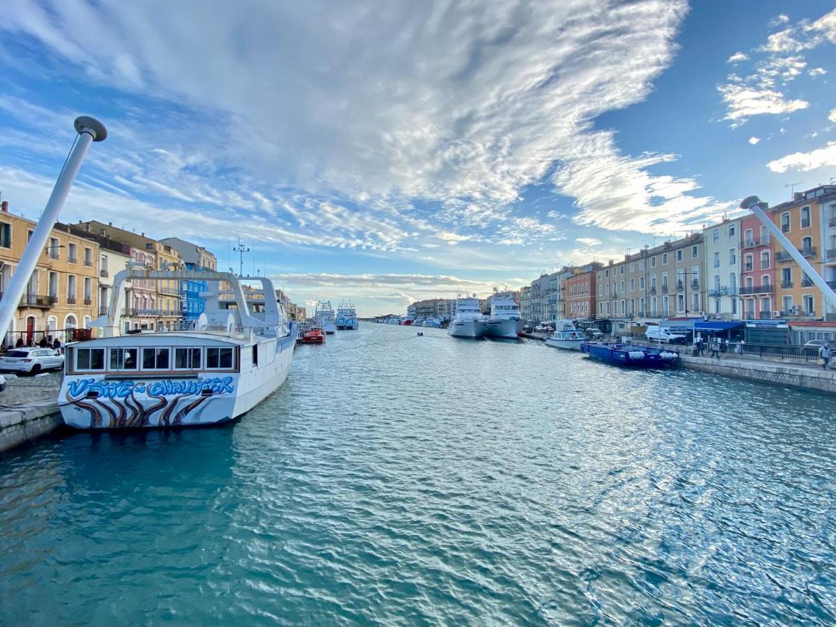 Escale Paisible A Sete, Belle Terrasse Vue Sur Apartment *